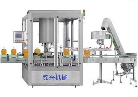 Automatische multihead capping machine wasmiddel fles capping machine