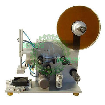 Semi-auto van het Zelfklevend Vierkante/vlak de Fles Waterglas Etiketteringsmachine