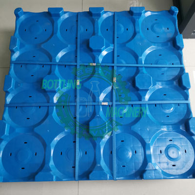 5 Plastic de Opslagpallet van de gallonfles voor het Stapelen van het Vat van 18.9L 20L